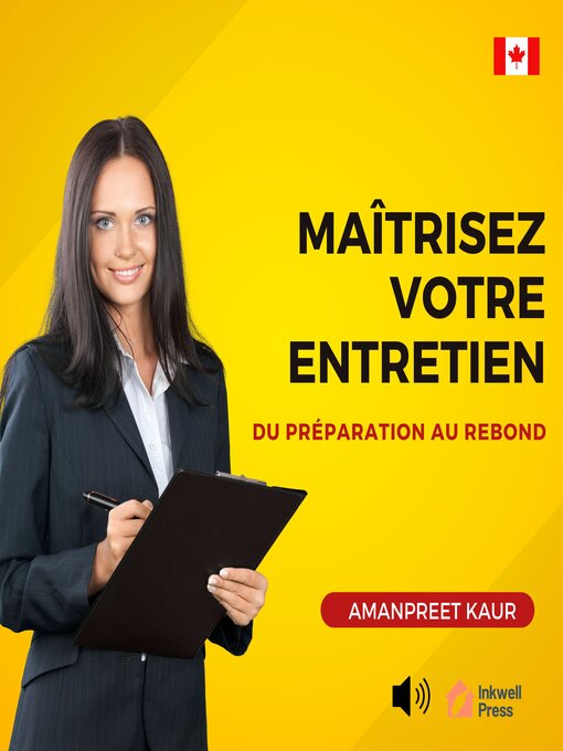 Title details for Maîtrisez Votre Entretien by Amanpreet Kaur - Available